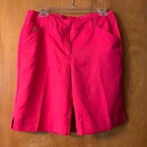 WOMENS PGA TOUR HOT PINK SHORTS SZ:6
